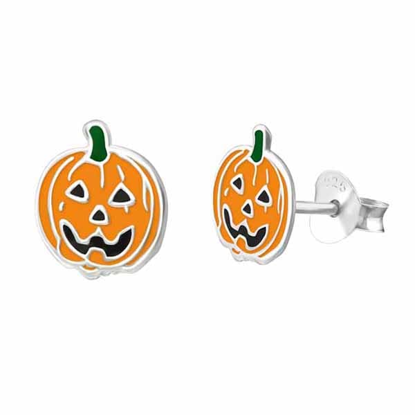 Hopeakorvakorut Halloween kurpitsa