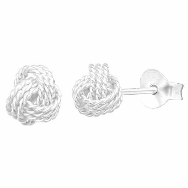 Hopeakorvakorut solmu 5 mm