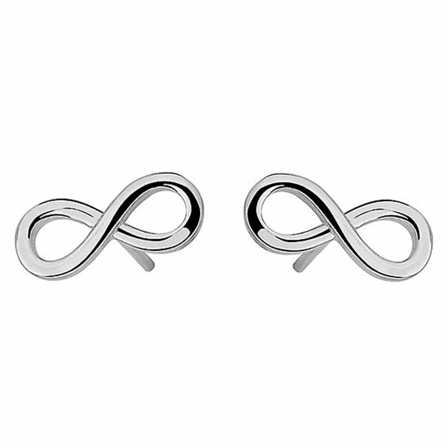 Hopeakorvakorut Infinity-symboli