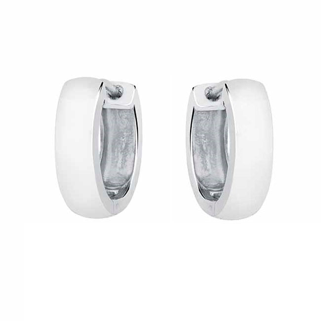 Hopeiset korvarenkaat 12 mm