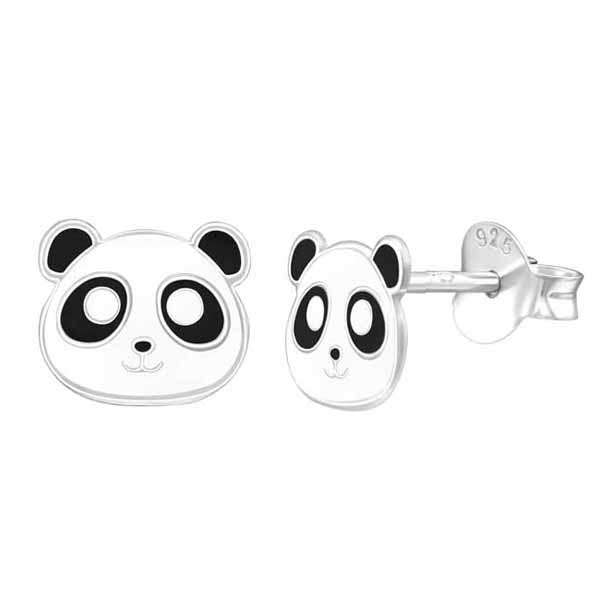 Hopeakorvakorut panda