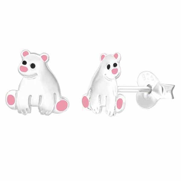 Hopeakorvakorut jääkarhu