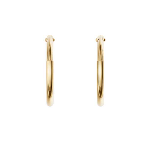 Kultaiset korvarenkaat 14K