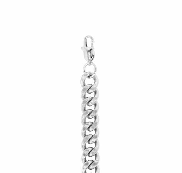 Miesten panssariketju rannekoru teräs 10mm Trendi Koru