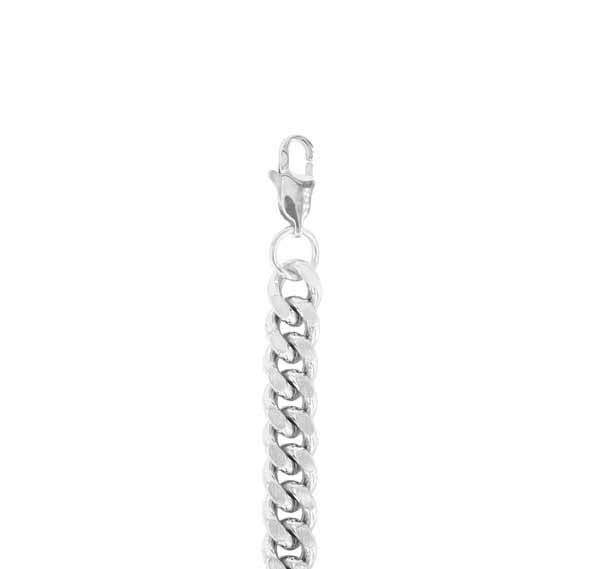 Miesten panssariketju rannekoru teräs 8mm Trendi Koru