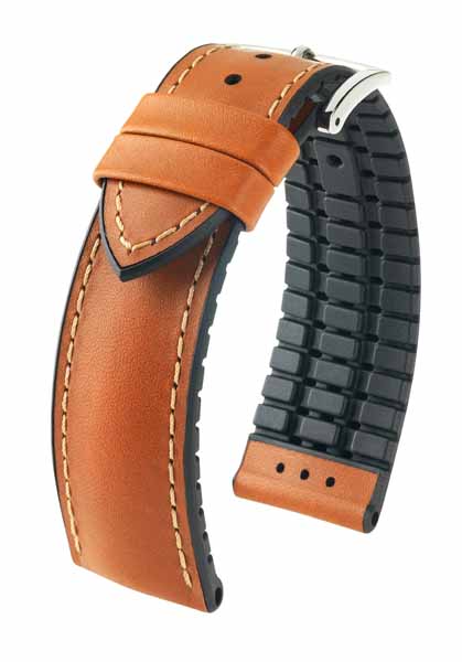 Hirsch James nahkarannekeruskea L