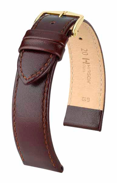 Hirsch Osiris Nahkaranneke Ruskea M