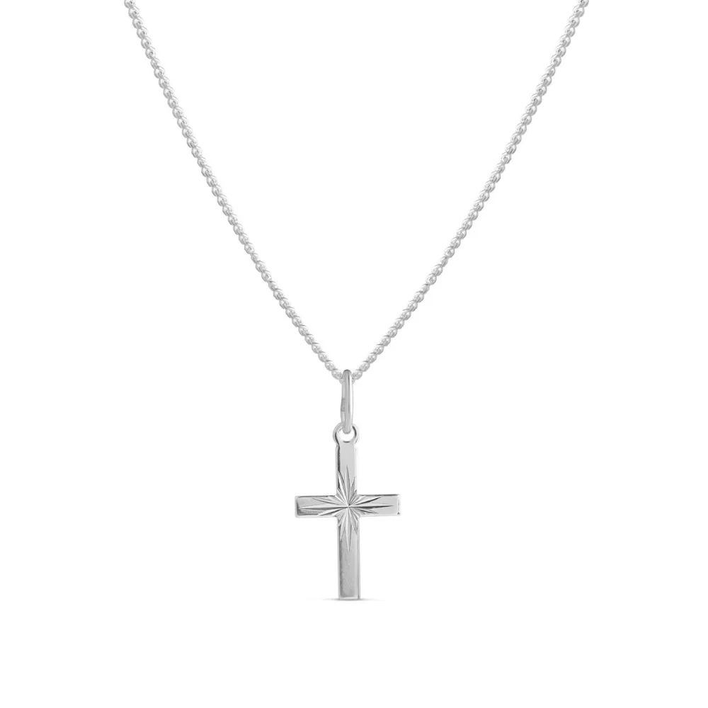 Hopeinen rippiristi 3250880500 Top Gold