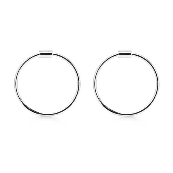 Hopeinen hoitorengas 13 mm