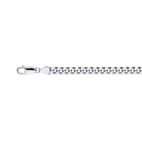 Hopeinen panssariranneketju 5,2 mm Trendi Koru