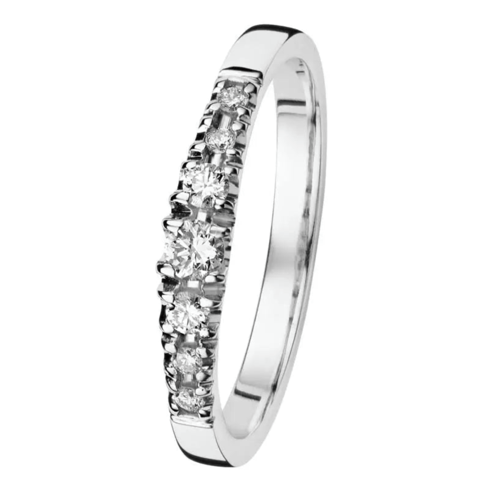 KOHINOOR Cristal Timanttisormus 033-244V-18