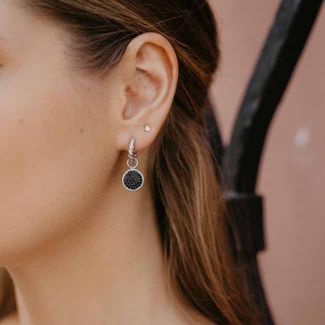Marmara Sterling hopeiset korvarenkaat KR781