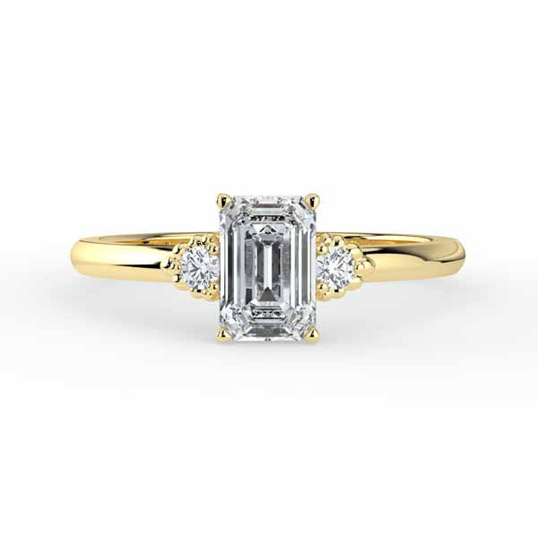 Kohinoor Celeste timanttisormus topaasilla 033-441KT-04 Kohinoor