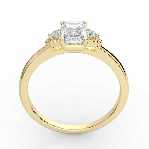 Kohinoor Celeste timanttisormus topaasilla 033-441KT-04 Kohinoor
