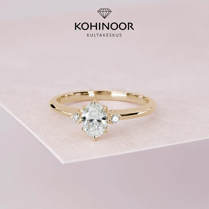 Kohinoor Rosa diamond ring 033-260K-04A