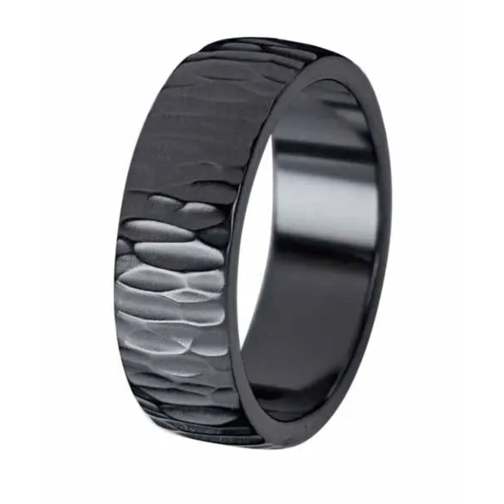 Kohinoor Black Duetto Wood Kihlasormus 006-814