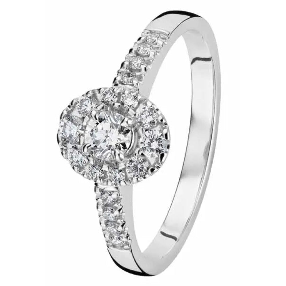  Kohinoor Olivia timanttisormus 033-410V-44