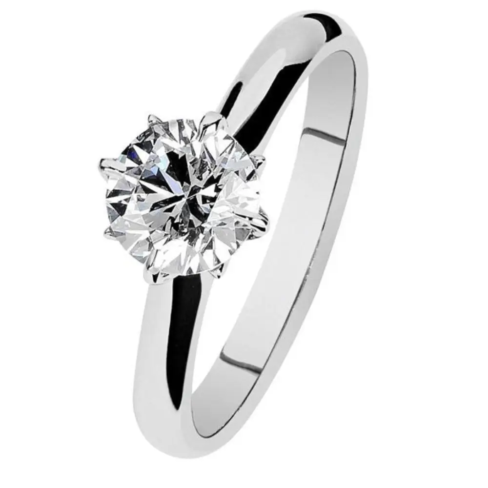 Kohinoor Rosa Timanttisormus 933-260V-100B4 1,00 ct