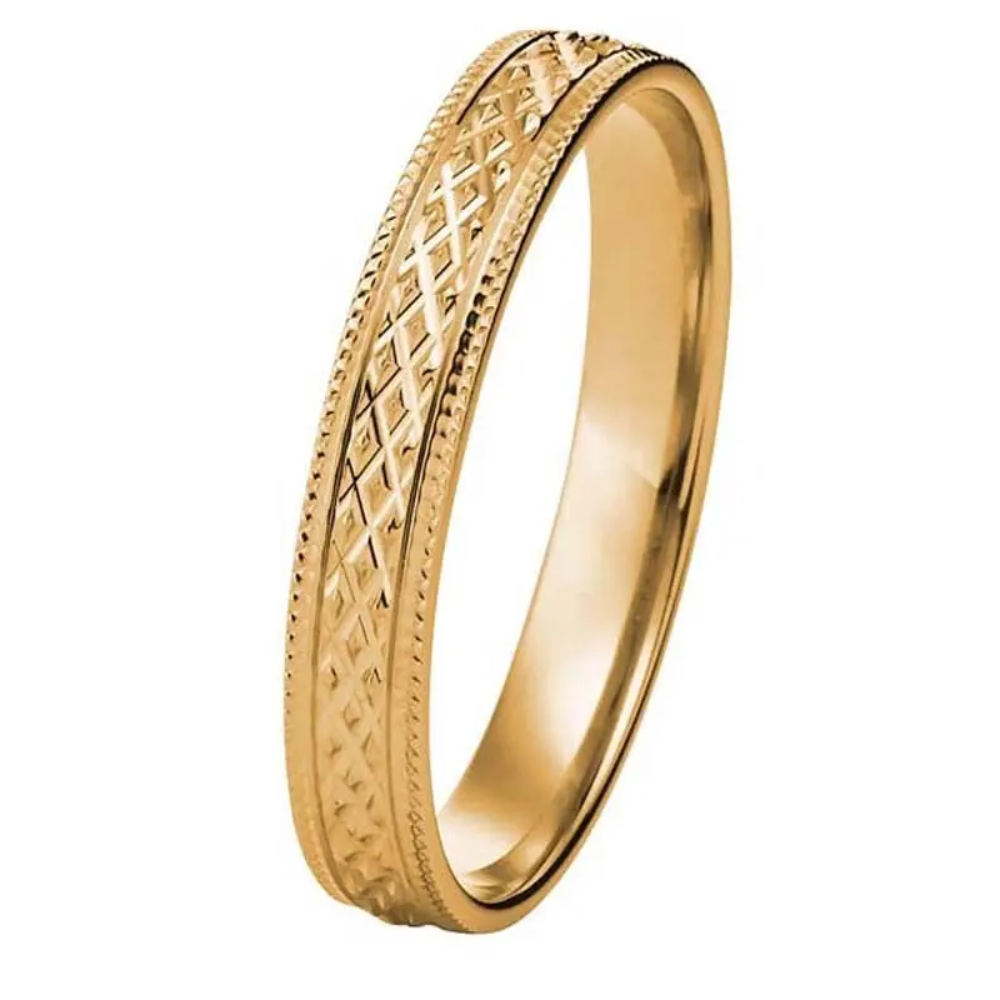 Kohinoor timanttileikattu kihlasormus 3 mm 003-621 Kohinoor