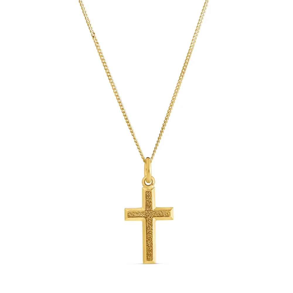 Kullattu hopeinen rippiristi 5256691500 Top Gold