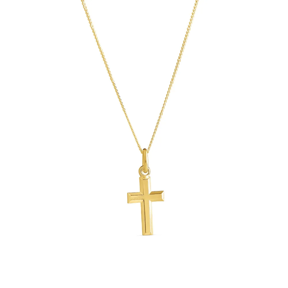 Kullattu hopeinen rippiristi 5256651500 Top Gold