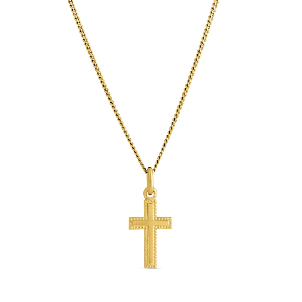 Kullattu hopeinen rippiristi 5256761500 Top Gold