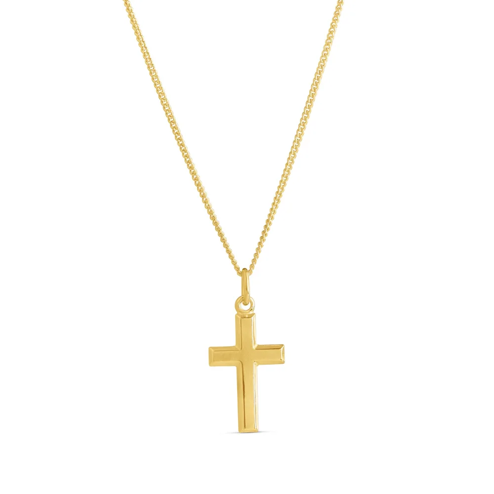Kullattu hopeinen rippiristi 5256721500 Top Gold