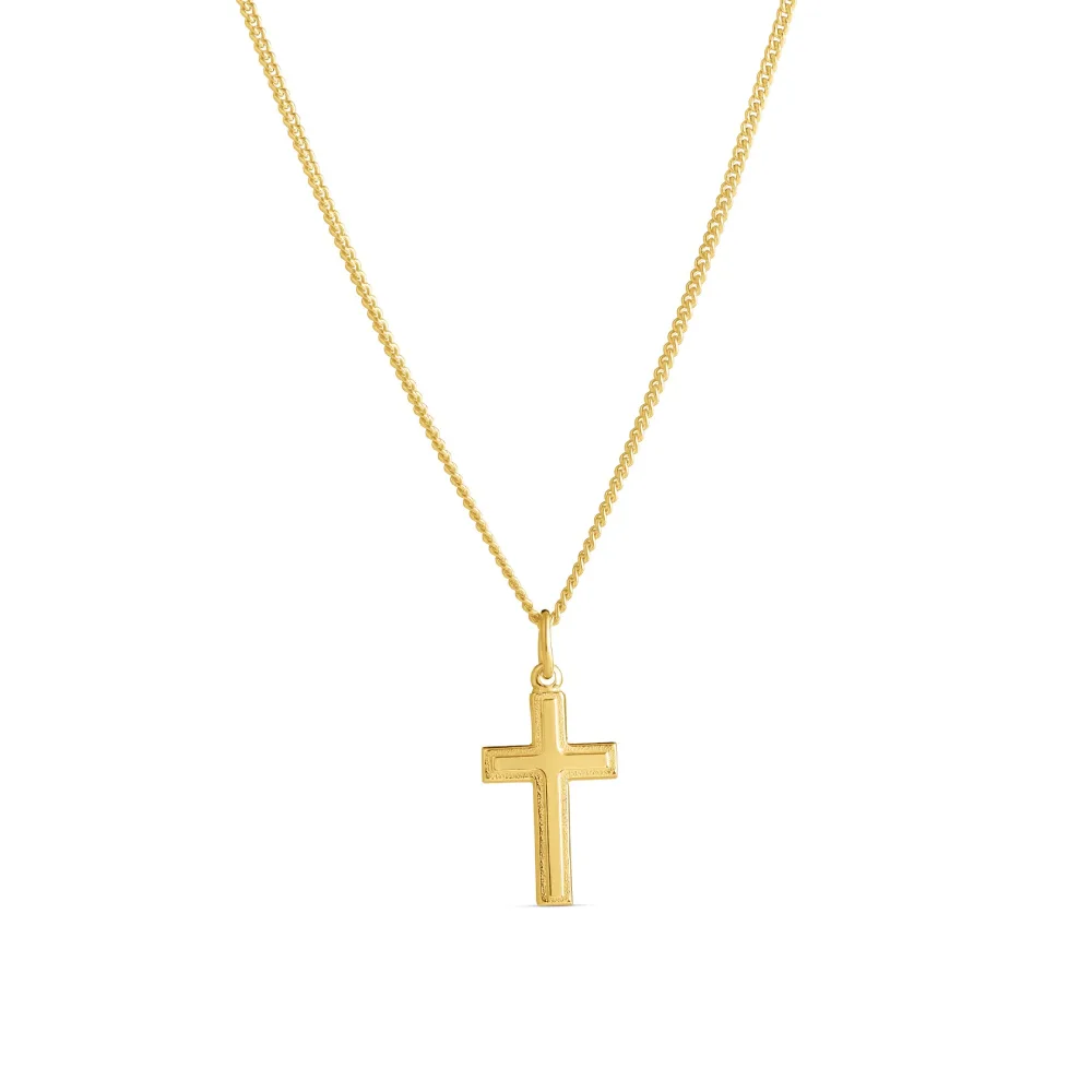 Kullattu hopeinen rippiristi 5256671500 Top Gold