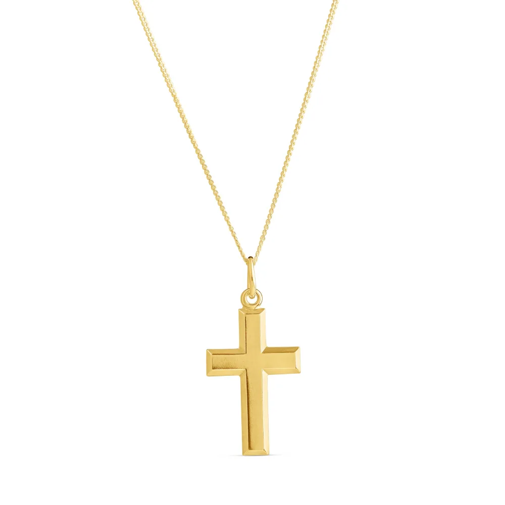 Kullattu hopeinen rippiristi 5256731500 Top Gold