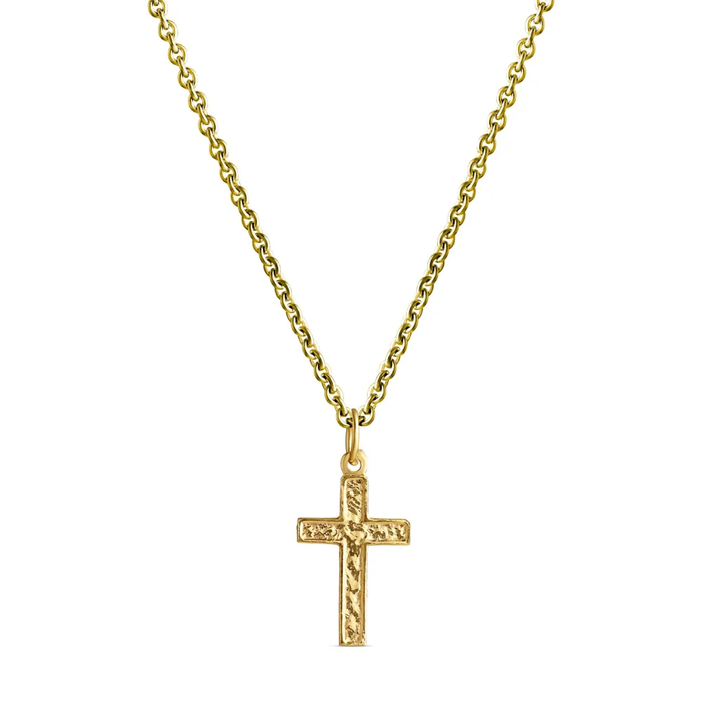 Kullattu hopeinen rippiristi 5256851500 Top Gold