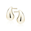 Kullatut hopeakorvakorut pisara 13 x 8 mm HME1323
