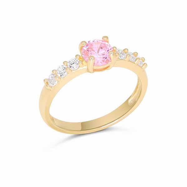 Kultainen kastesormus BR-8133Zpink