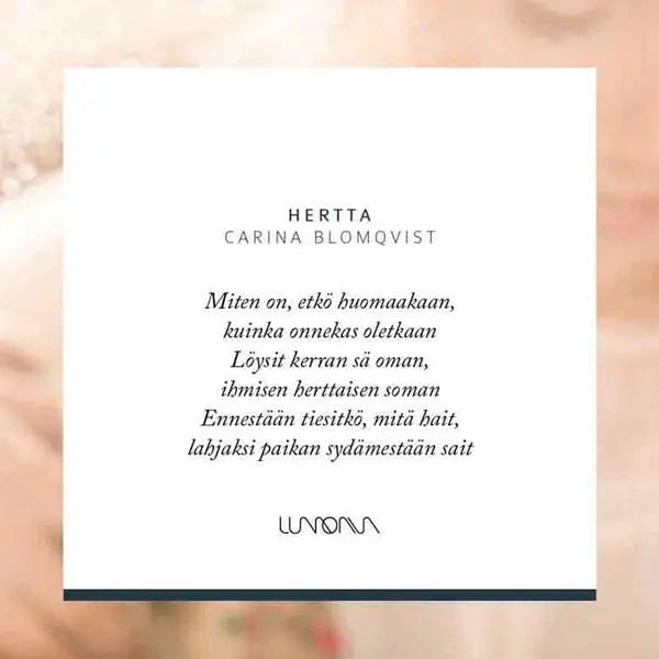 Lumoava Hertta korvakorut 553900000