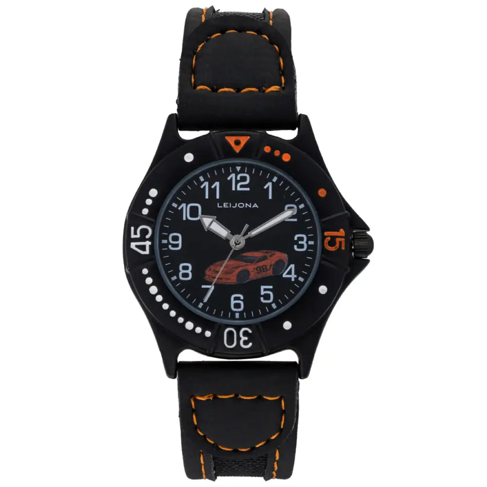Leijona lasten kello kilpa-auto 5223-741