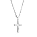 Lempikoru Ilon Hetki Cross Pendant with Zirconia Stones