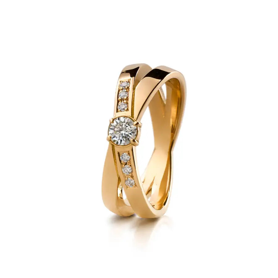 Lumoava Kaksin timanttisormus 0,26 ct L72216130000 Lumoava