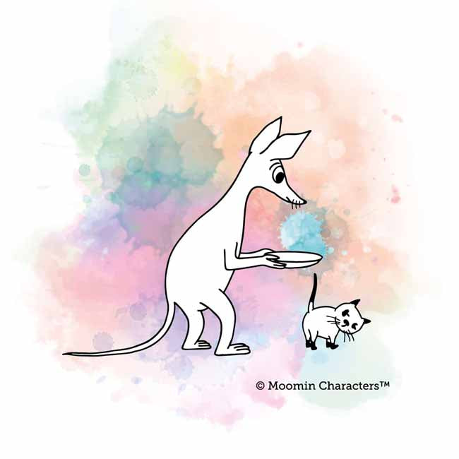 Lumoava x Moomin Nipsu riipus MO560700000