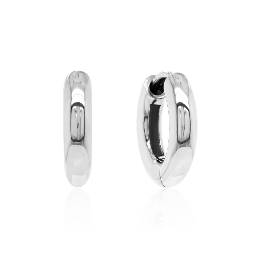 Marmara Sterling hopeiset korvarenkaat KR795