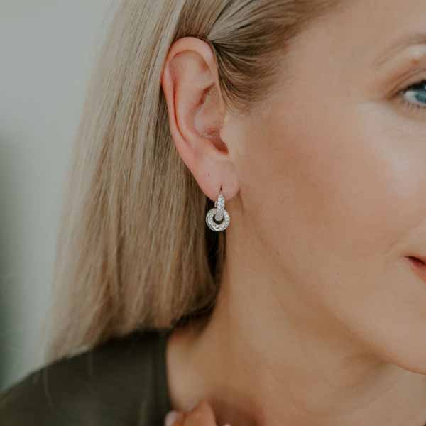 Marmara Sterling hopeiset korvakoruhelat KR807