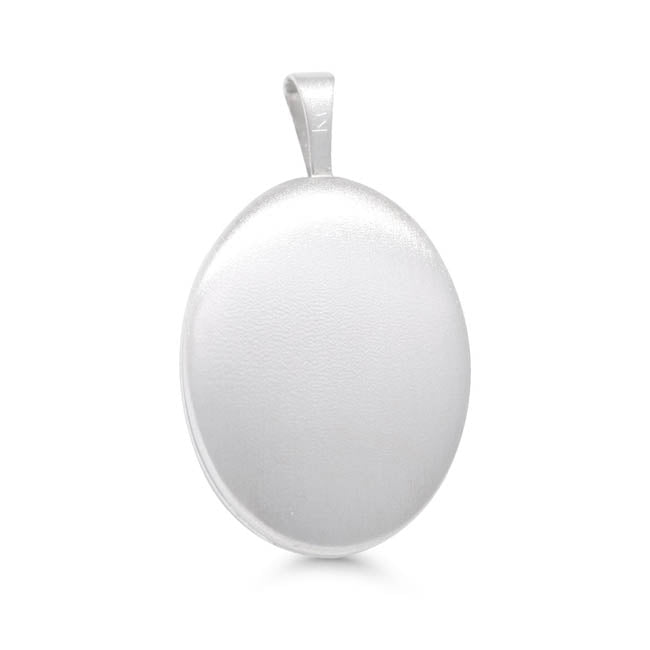Medaljonki Hopea Ovaali Tähti ja Köynnös SPL-60173/20mm