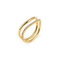 Mockberg x Kenza Lys Ring Gold Plated MB1705