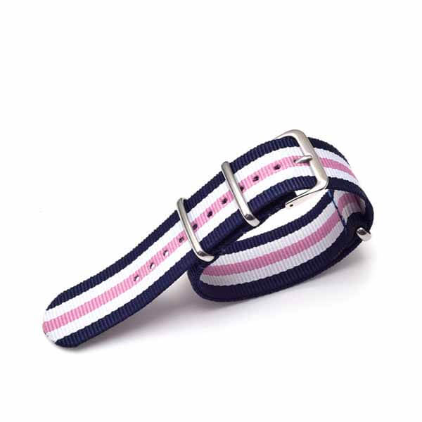 Sisu nato-ranneke sini-valko-pinkki 20 mm