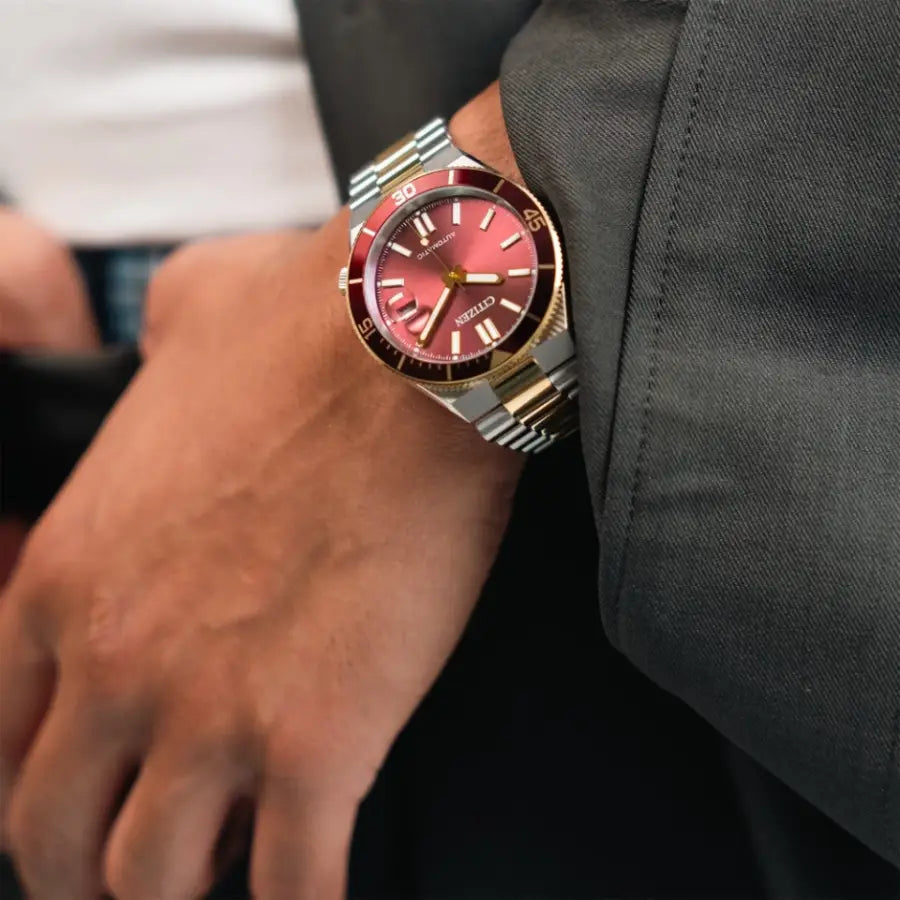 Citizen Tsuyosa Shore NJ0234-58X Bicolor Red Citizen
