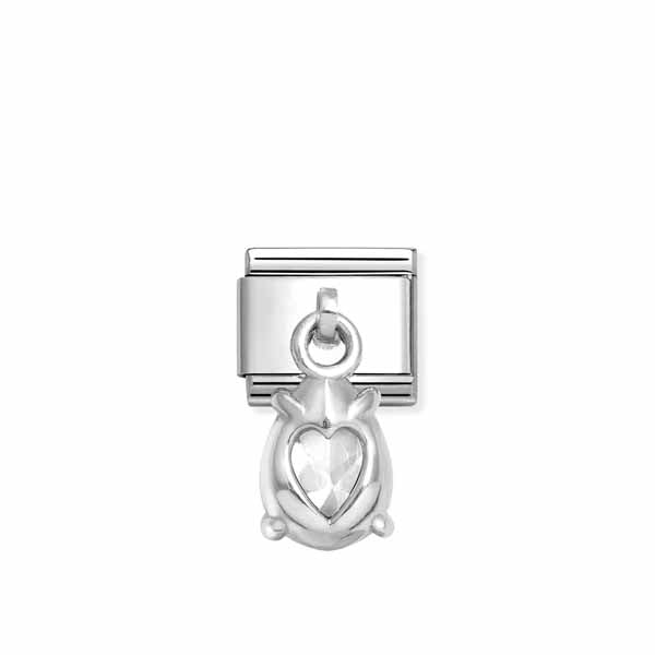 Nomination Classic Charms Pear Cut Zirkonia