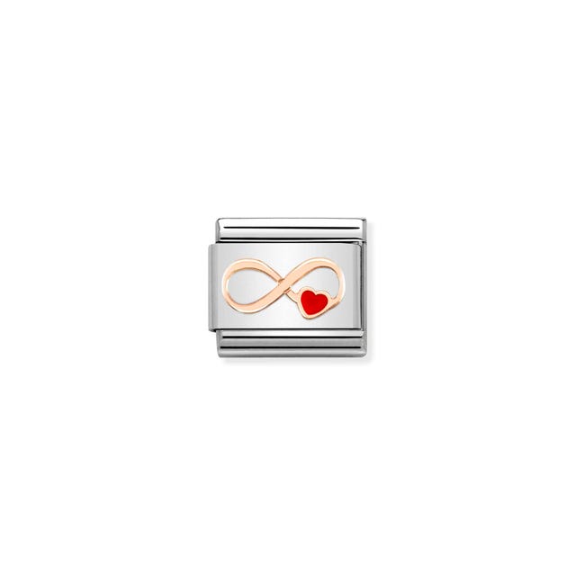 Nomination Classic Ruusukulta Infinit Heart
