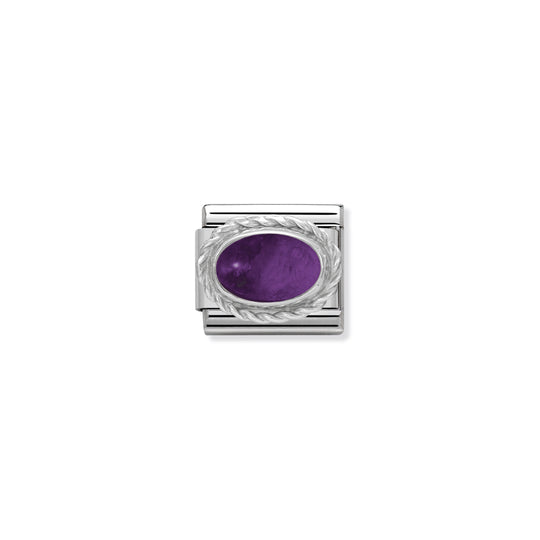 Nomination Classic Silvershine Ametisti
