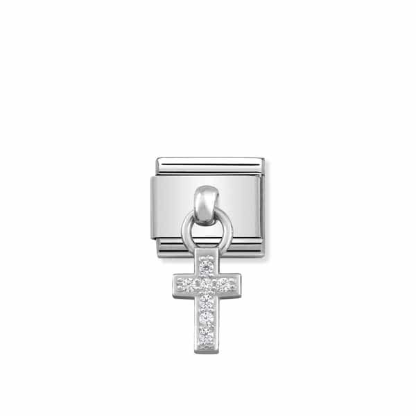 Nomination Classic Silvershine Charm Risti zirkonia