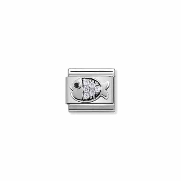 Nomination Classic Silvershine Kala zirkonia