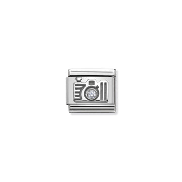 Nomination Classic Silvershine Kamera zirkonia
