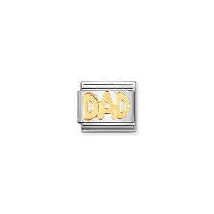 Nomination-pala Classic Gold Dad Isä 030107/11 Nomination